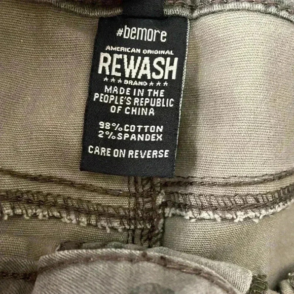 Rewash Printed Joey Classic Rise Skinny 9 - Picture 11 of 12